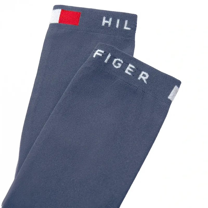 Tommy Hilfiger Newburgh Tall Riding Socks - Faded Indigo-2