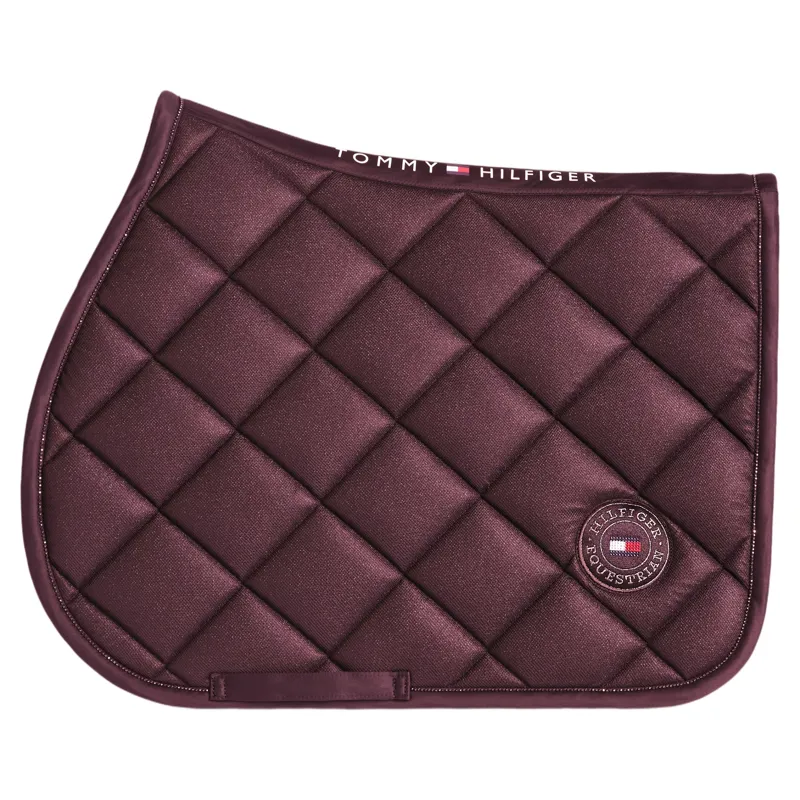 Tommy Hilfiger Parsons Jump Saddle Pad - Deep Burgundy