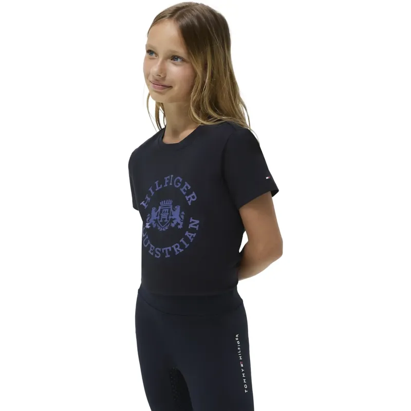 Tommy Hilfiger Pasadena Junior T-Shirt - Desert Sky