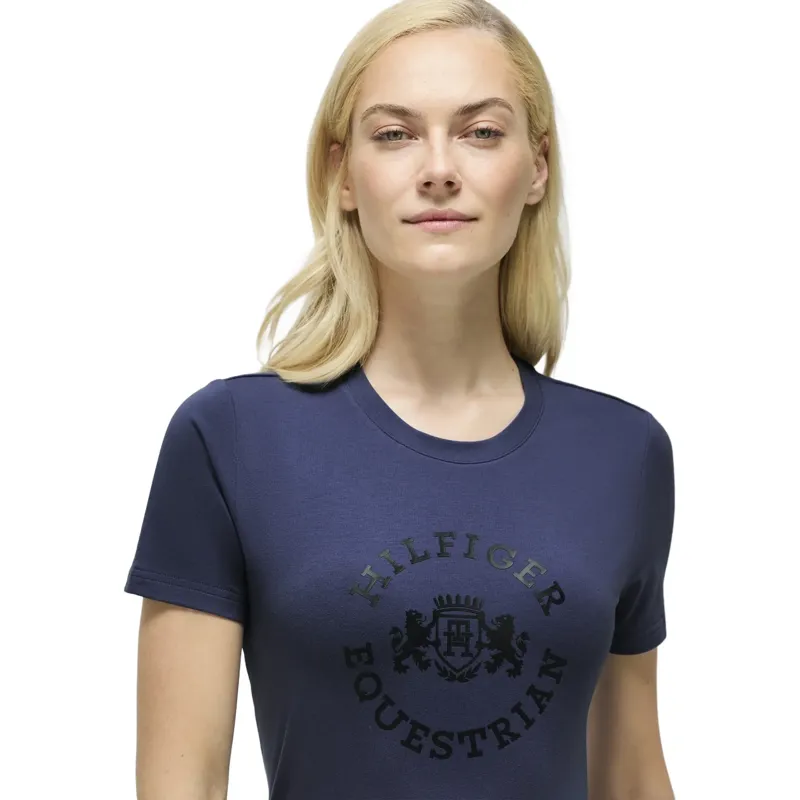 Tommy Hilfiger Pasadena Women's T-Shirt - Faded Indigo-3