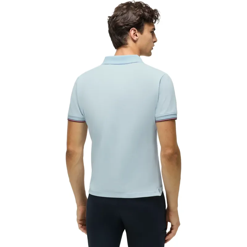 Tommy Hilfiger Pique Men's Polo Shirt - Sweet Blue-2