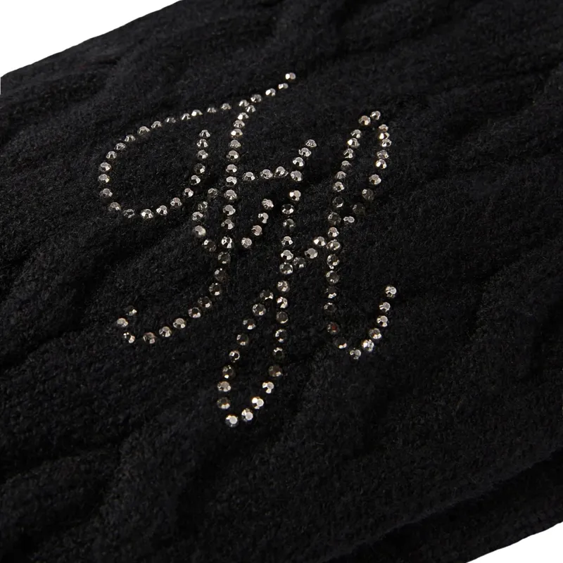 Tommy Hilfiger Maggie Women's Rhinestone Headband - Black-4