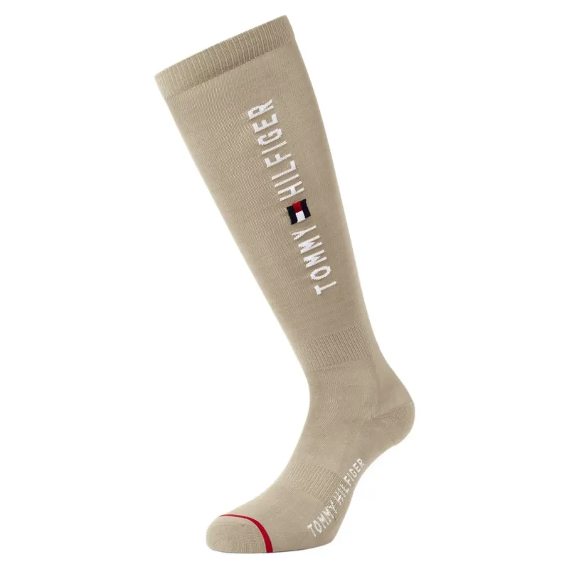 Tommy Hilfiger Riga Unisex Riding Socks - Beige