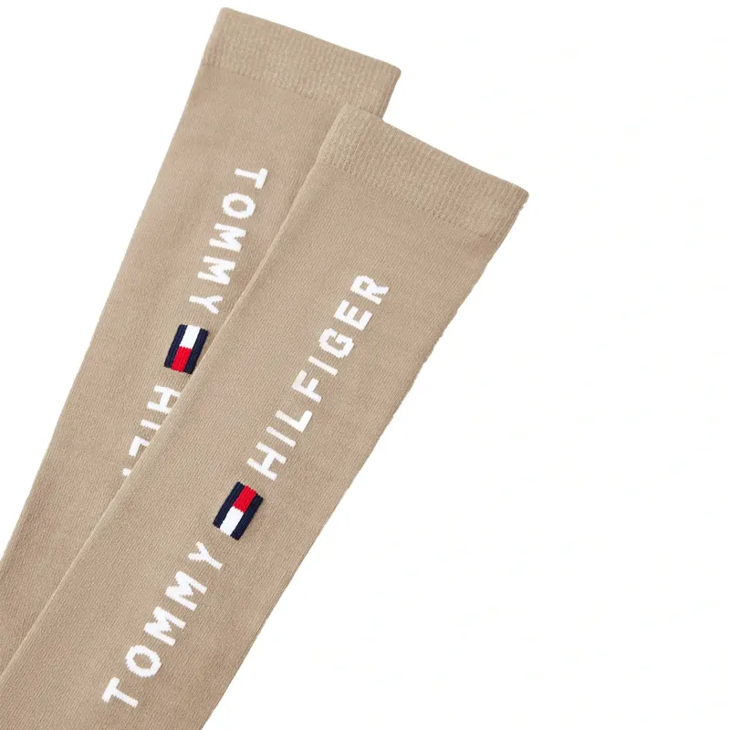 Tommy Hilfiger Riga Unisex Riding Socks - Beige-1