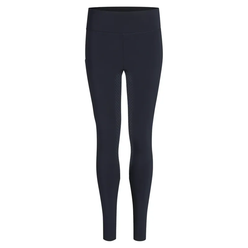 Tommy Hilfiger Devon Youth Full Grip Riding Tights - Desert Sky-3