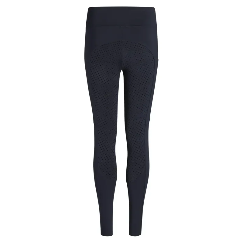 Tommy Hilfiger Devon Youth Full Grip Riding Tights - Desert Sky-4