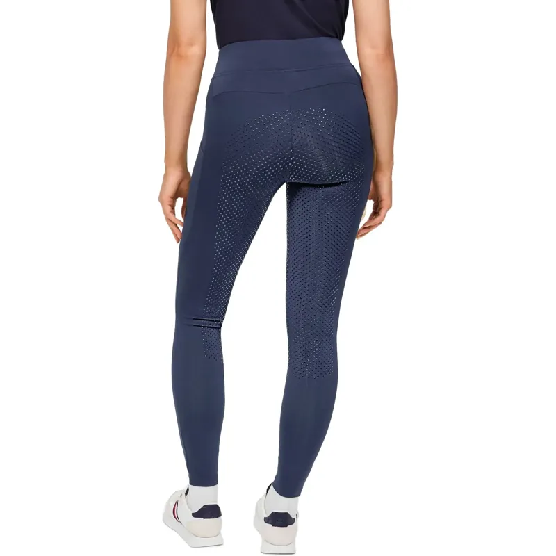 Tommy Hilfiger Amber Full Grip Women's Riding Tights - Faded Indigo-1