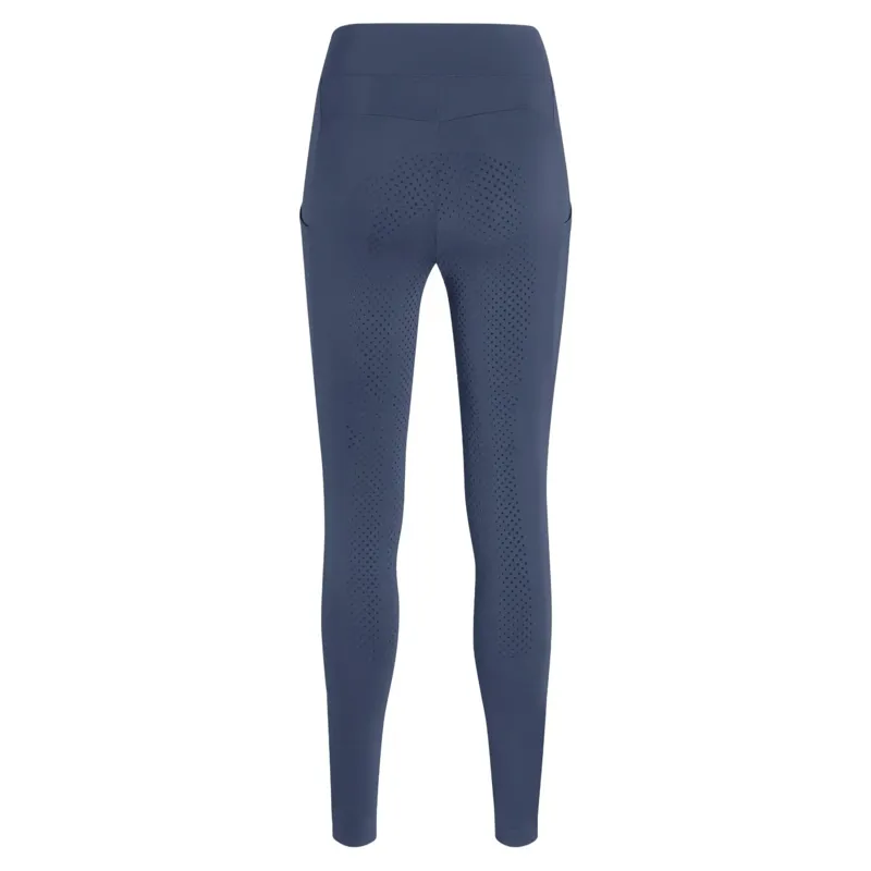 Tommy Hilfiger Amber Full Grip Women's Riding Tights - Faded Indigo-3