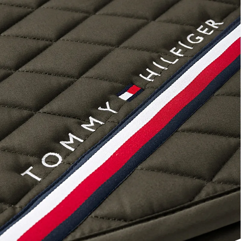 Tommy Hilfiger Stanford Dressage Saddle Pad - Camo Green Pre-Order-4