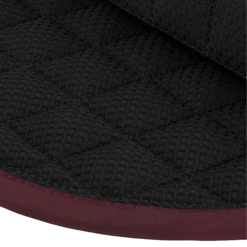 Tommy Hilfiger Stanford Dressage Saddle Pad - Deep Burgundy Pre-Order-3