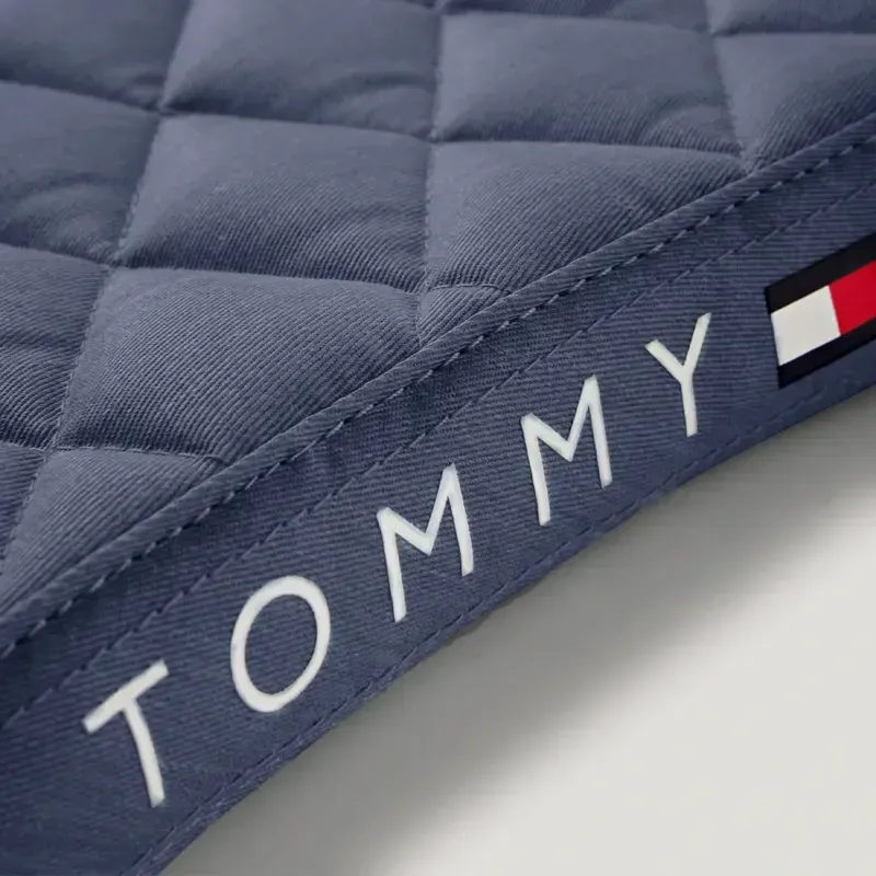 Tommy Hilfiger Stanford Dressage Saddle Pad - Faded Indigo-3