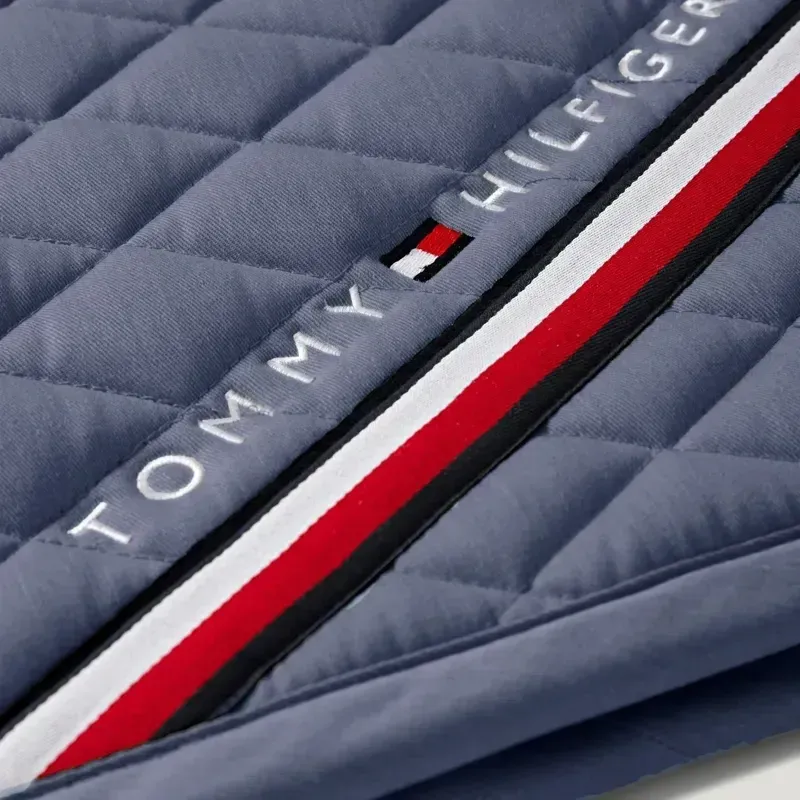 Tommy Hilfiger Stanford Dressage Saddle Pad - Faded Indigo-5