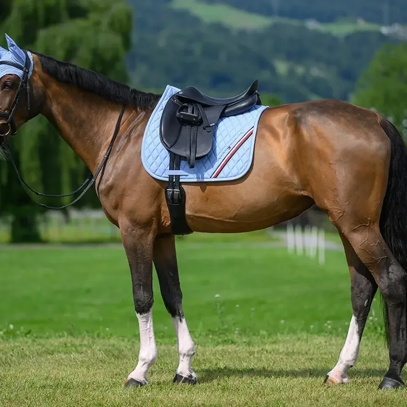 Tommy Hilfiger Stanford Dressage Saddle Pad - Sweet Blue-5