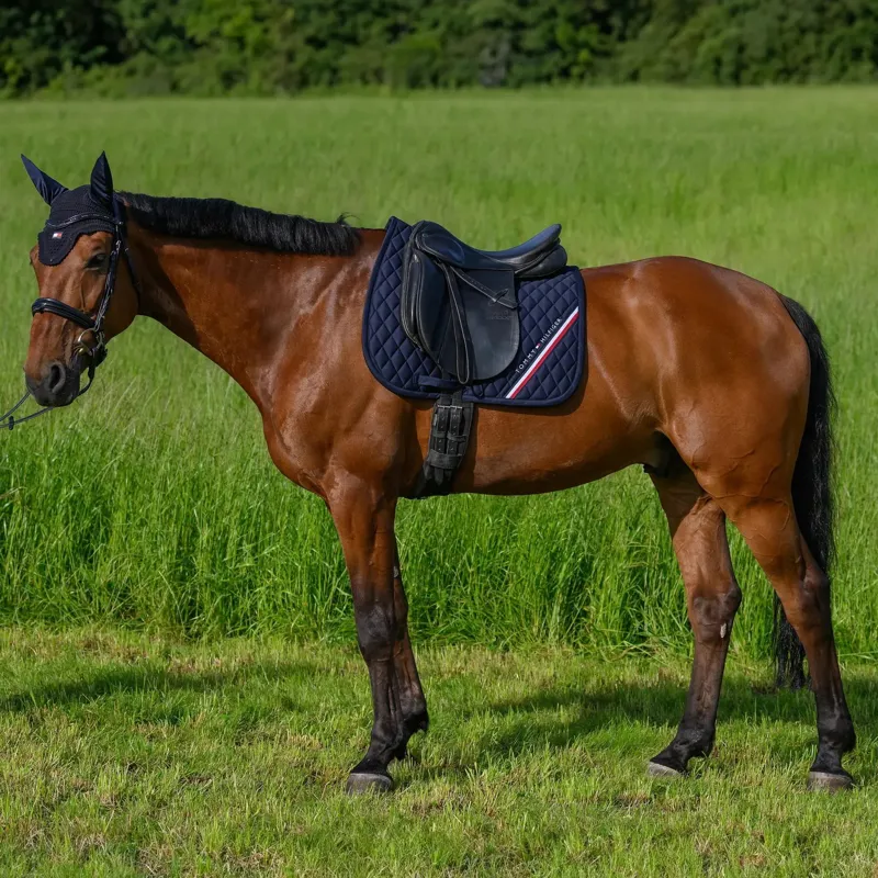Tommy Hilfiger Stanford Dressage Saddle Pad - Desert Sky-3