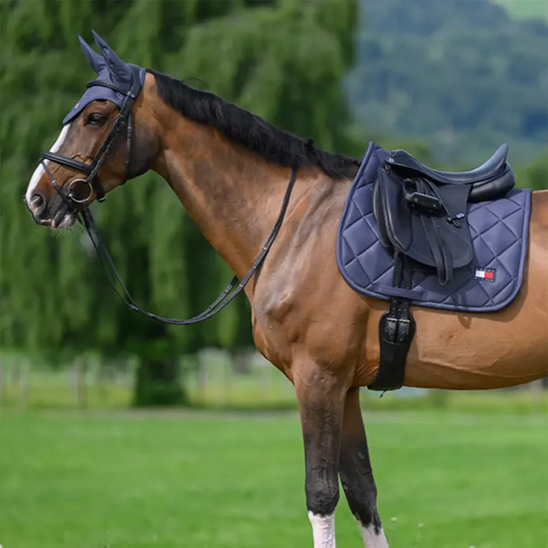 Tommy Hilfiger Stanford Jump Saddle Pad - Faded Indigo-2