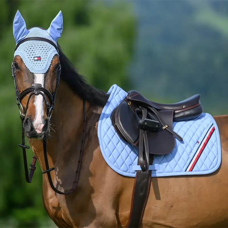 Tommy Hilfiger Stanford Jump Saddle Pad - Sweet Blue-4