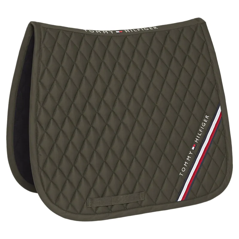 Tommy Hilfiger Stanford Dressage Saddle Pad - Camo Green Pre-Order