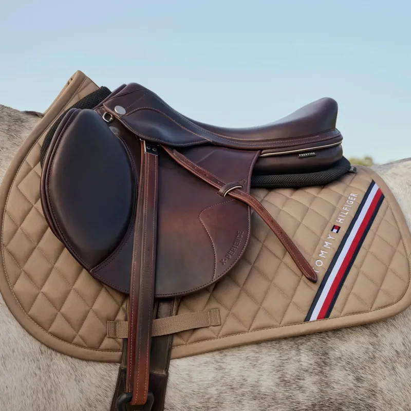 Tommy Hilfiger Stanford Jump Saddle Pad - Taupe-4
