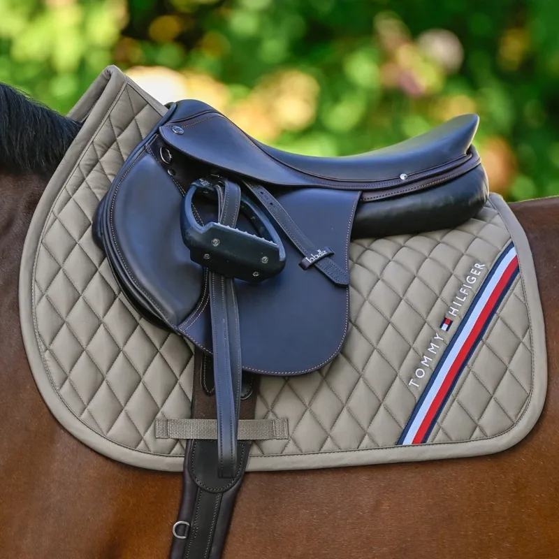 Tommy Hilfiger Stanford Jump Saddle Pad - Taupe-1