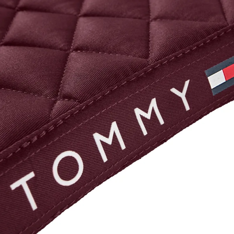 Tommy Hilfiger Stanford Jump Saddle Pad - Deep Burgundy Pre-Order-4