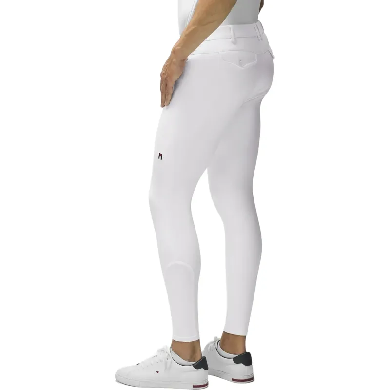 Tommy Hilfiger Stanton Men's Full Grip Comp Breeches - Optic White-1