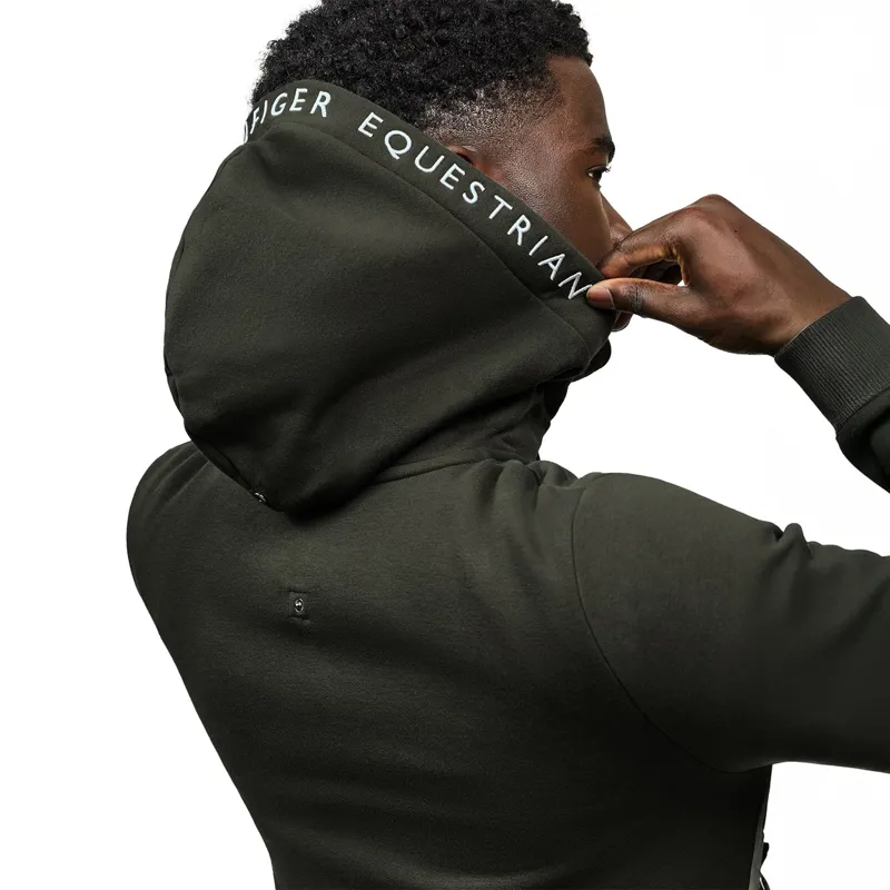Tommy Hilfiger Union Unisex Zip-Up Hoodie - Pine-4