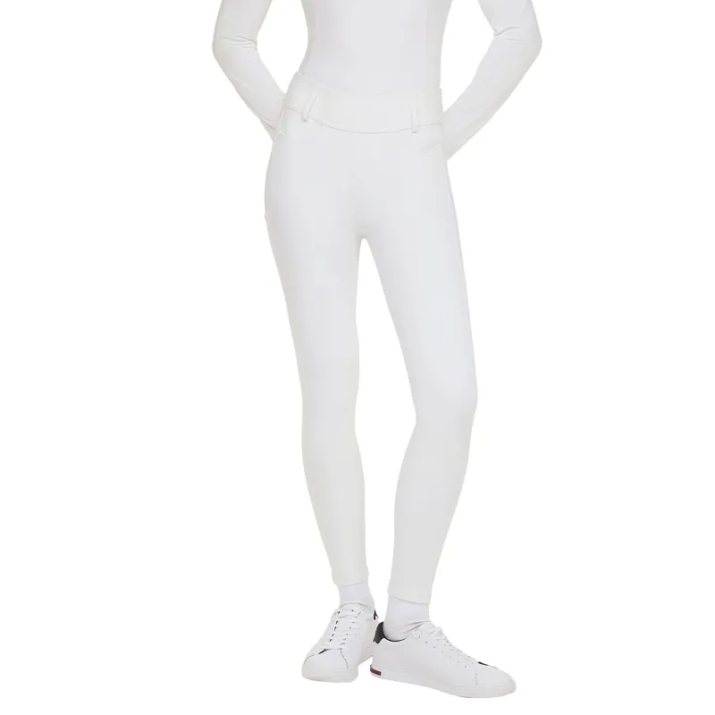 Tommy Hilfiger Vermont Womens Full Grip Breeches - Optic White