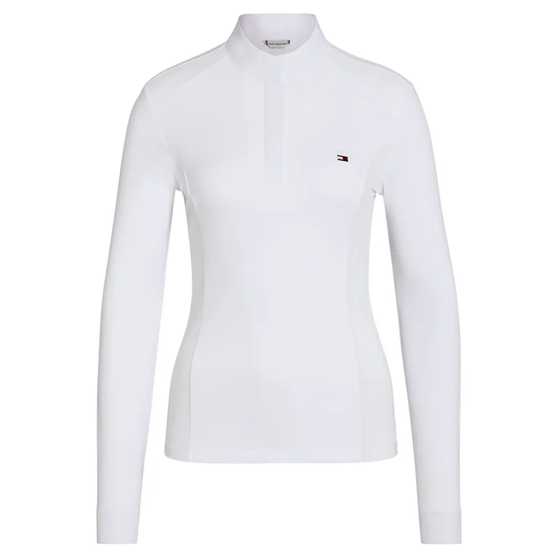 Tommy Hilfiger Verona Womens Winter Show Shirt - Optic White-3
