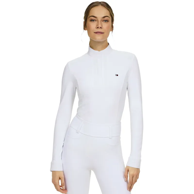 Tommy Hilfiger Verona Womens Winter Show Shirt - Optic White
