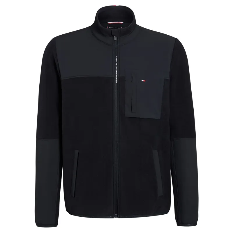 Tommy Hilfiger Woodstock Men's Fleece Jacket - Desert Sky-3