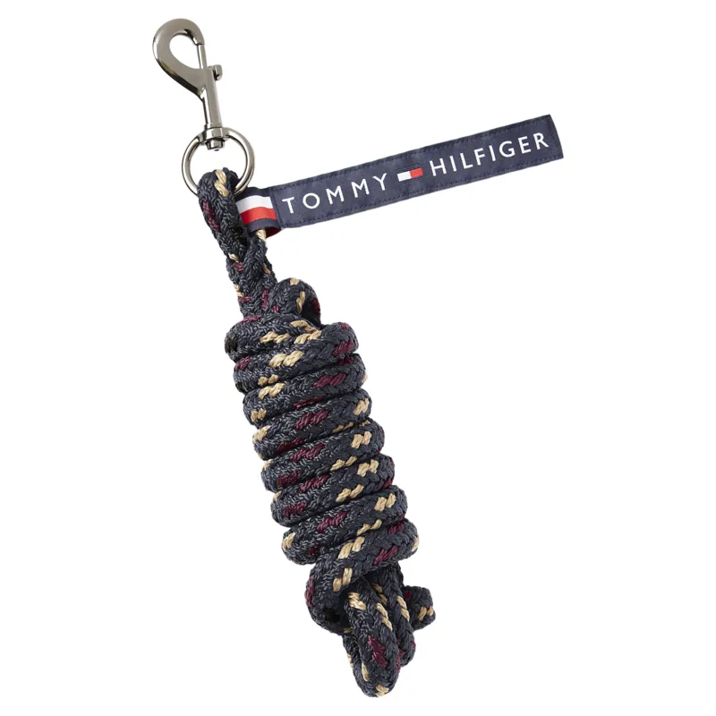 Tommy Hilfiger Yale Halter and Lead Rope Set-Deep Burgundy-4