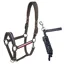 Tommy Hilfiger Yale Halter and Lead Rope Set - Ash