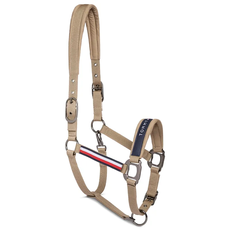 Tommy Hilfiger Yale Halter and Lead Rope Set - Taupe-2