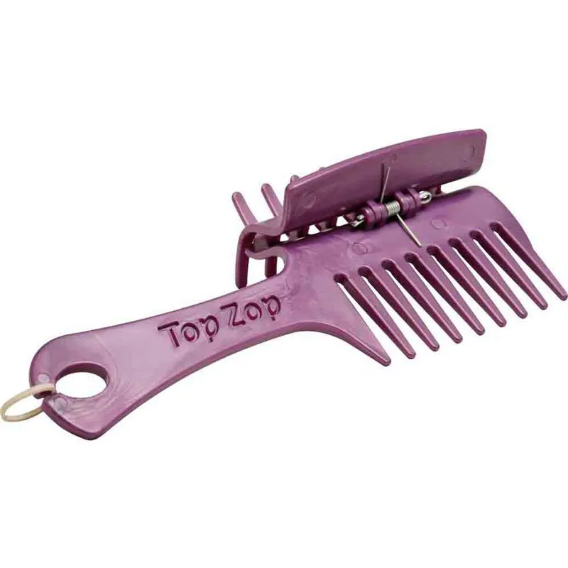TopZop Ultimate Braiding Comb - Purple-1