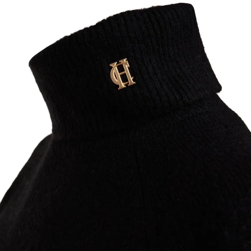 Holland Cooper Tori Turtleneck Knit Ladies Sweater - Black-8