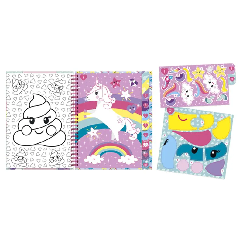Totum Counting Unicorn Sticker Set-1