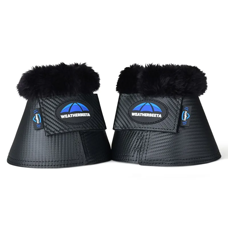 WeatherBeeta Tough-Tec Fleece Trim Bell Boots - Black