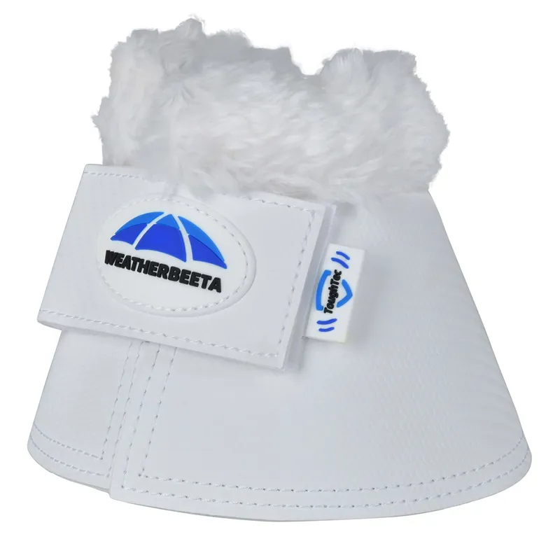 WeatherBeeta Tough-Tec Fleece Trim Bell Boots - White-4