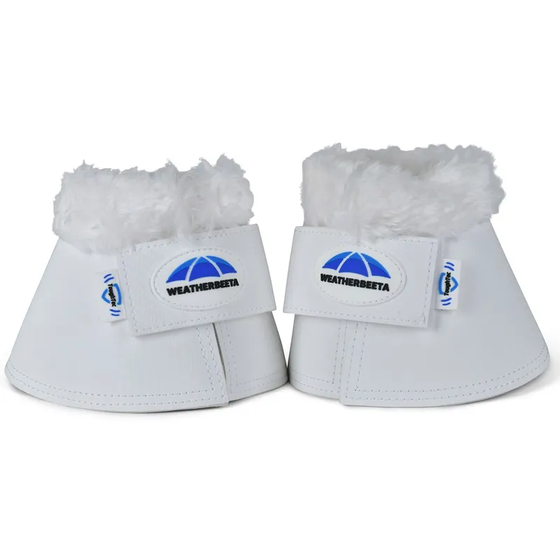 WeatherBeeta Tough-Tec Fleece Trim Bell Boots - White