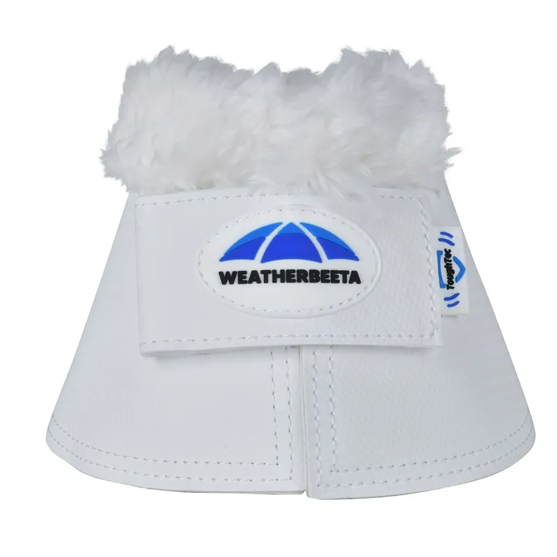 WeatherBeeta Tough-Tec Fleece Trim Bell Boots - White-2