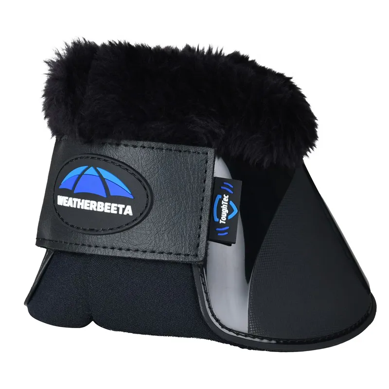WeatherBeeta Tough-Tec Impact Fleece Trim Bell Boots - Black-4