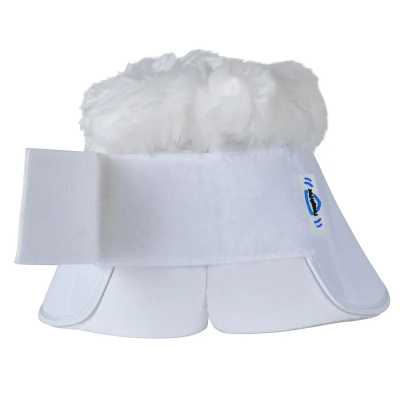 WeatherBeeta Tough-Tec Impact Fleece Trim Bell Boots - White-7