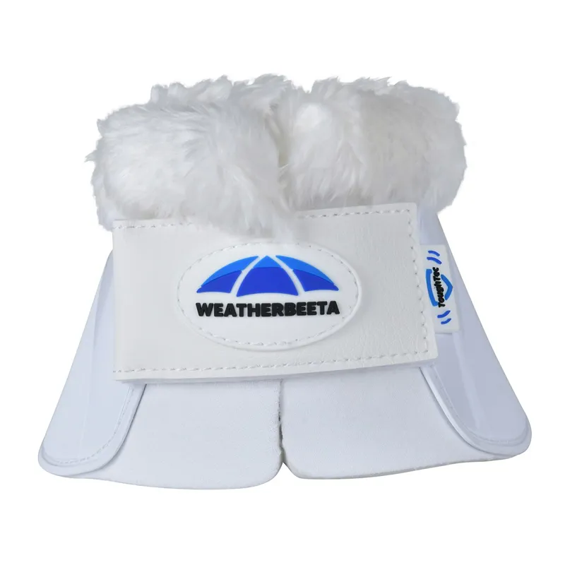 WeatherBeeta Tough-Tec Impact Fleece Trim Bell Boots - White-2