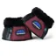 WeatherBeeta Tough-Tec Prime Fleece Bell Boots - Black/Burgundy