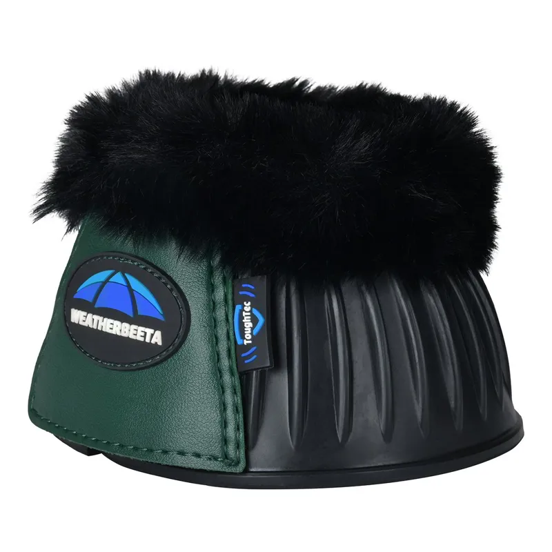 WeatherBeeta Tough-Tec Prime Fleece Bell Boots - Black/Green-5