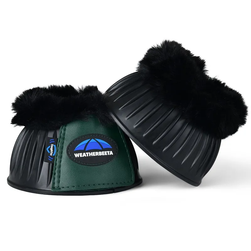 WeatherBeeta Tough-Tec Prime Fleece Bell Boots - Black/Green
