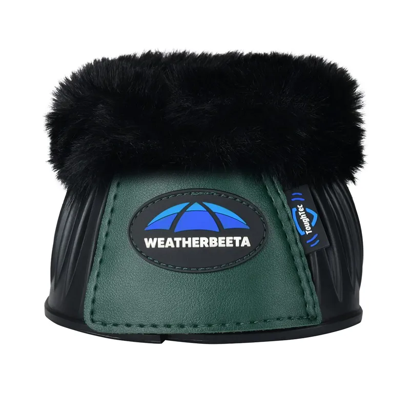 WeatherBeeta Tough-Tec Prime Fleece Bell Boots - Black/Green-3
