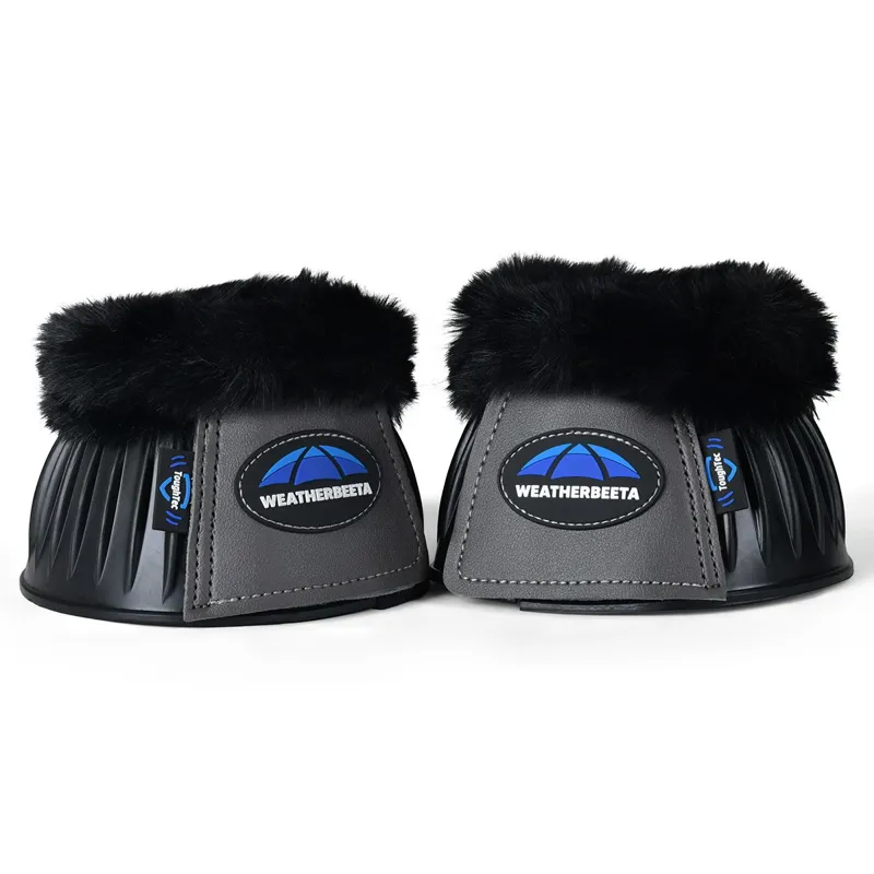 WeatherBeeta Tough-Tec Prime Fleece Bell Boots - Black/Grey