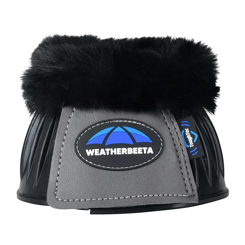 WeatherBeeta Tough-Tec Prime Fleece Bell Boots - Black/Grey-2