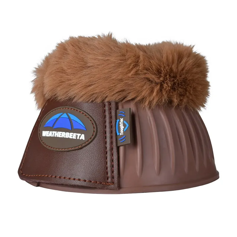 WeatherBeeta Tough-Tec Prime Fleece Trim Bell Boots - Brown-5